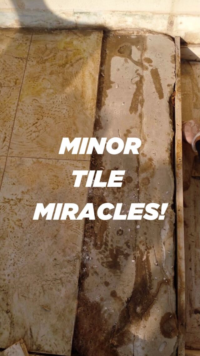 Consider yourself blessed. It's tile miracle time!Tile installation, restoration and renovation.Call 800 TILE or DM us for a free consultation with Tile King 👑#tileking #groutking #tile #tilework #tileinstallation #tilerestoration #outdoortiles #tilefloor #groutcleaning #restoration #dubailife #arabianranches #outdoorliving #stairsdesign #indoortiles